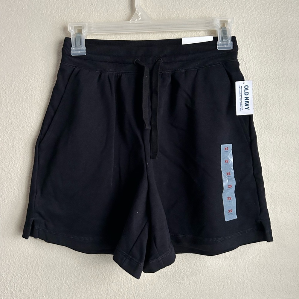 Old Navy Black Athletic Shorts with Elastic Waistband